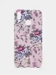 Розовый чехол с рисунком Huawei Y9 2019 Pro P Smart/Samsung A6/J6/2018/Xiaomi Note 7/iPhone 6/8/5