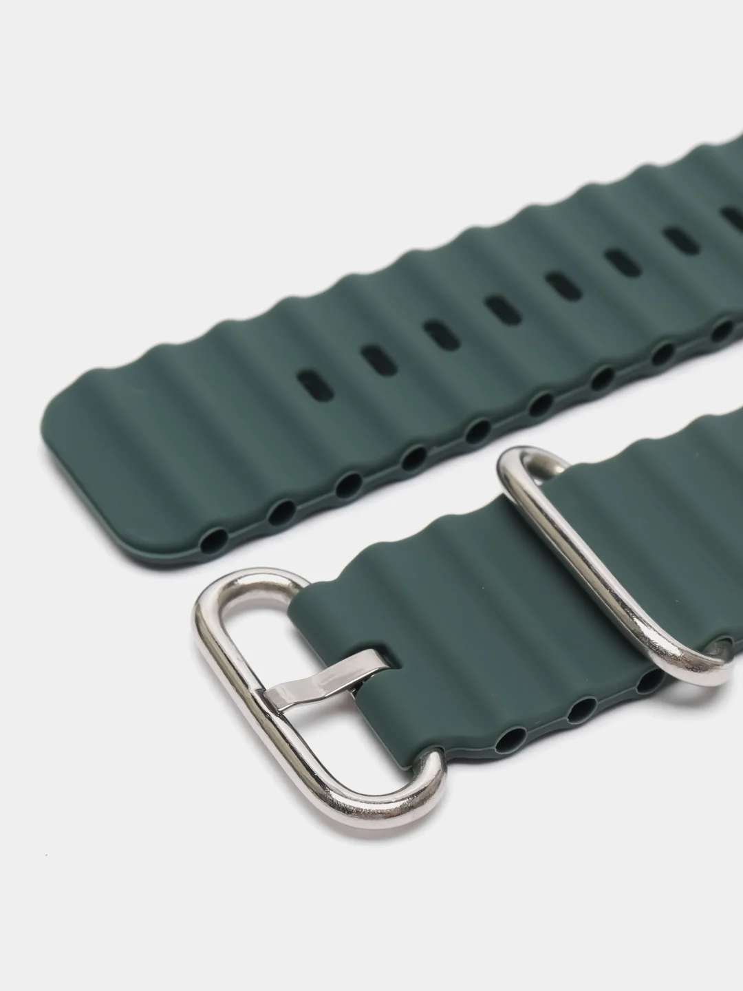 Тёмно-зелёный ремешок для часов Apple Watch Ultra Ocean Band, 38-49 мм