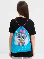 Сумка для сменной обуви, мешок для сменки Пифагор, 1 отделение, Smart penguin, 271602