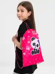Сумка для сменной обуви, мешок для сменки Пифагор, 1 отделение, Panda time, 271601