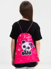 Сумка для сменной обуви, мешок для сменки Пифагор, 1 отделение, Panda time, 271601