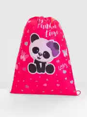 Сумка для сменной обуви, мешок для сменки Пифагор, 1 отделение, Panda time, 271601