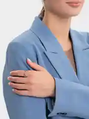 Серебряный кольцо "Крылья"