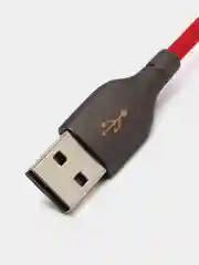Кабель для зарядки с индикатором Type-C, 1м, 3А, Быстрая  зарядка QC3.0, с индикатором