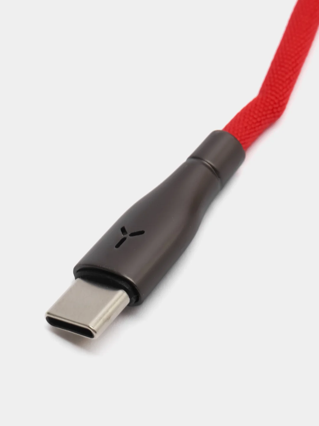 Кабель для зарядки с индикатором Type-C, 1м, 3А, Быстрая зарядка QC3.0, с индикатором