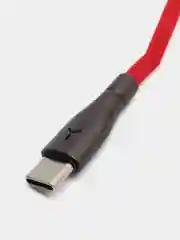 Кабель для зарядки с индикатором Type-C, 1м, 3А, Быстрая  зарядка QC3.0, с индикатором