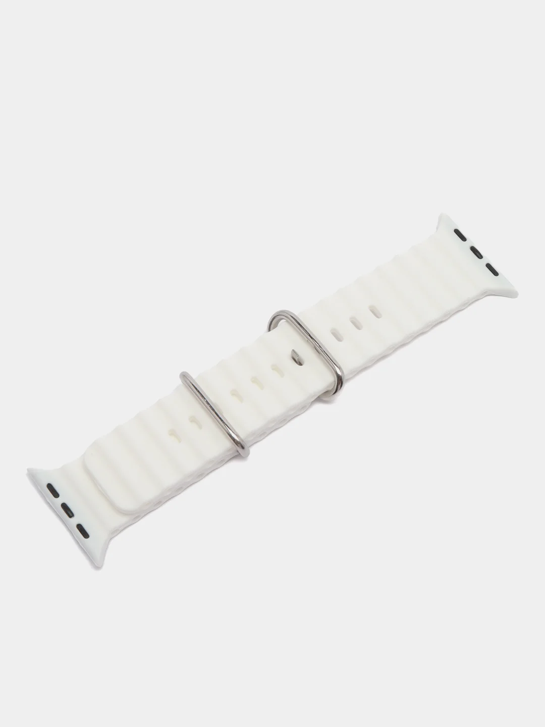 Белый ремешок для часов Apple Watch Ultra Ocean Band, 38-49 мм