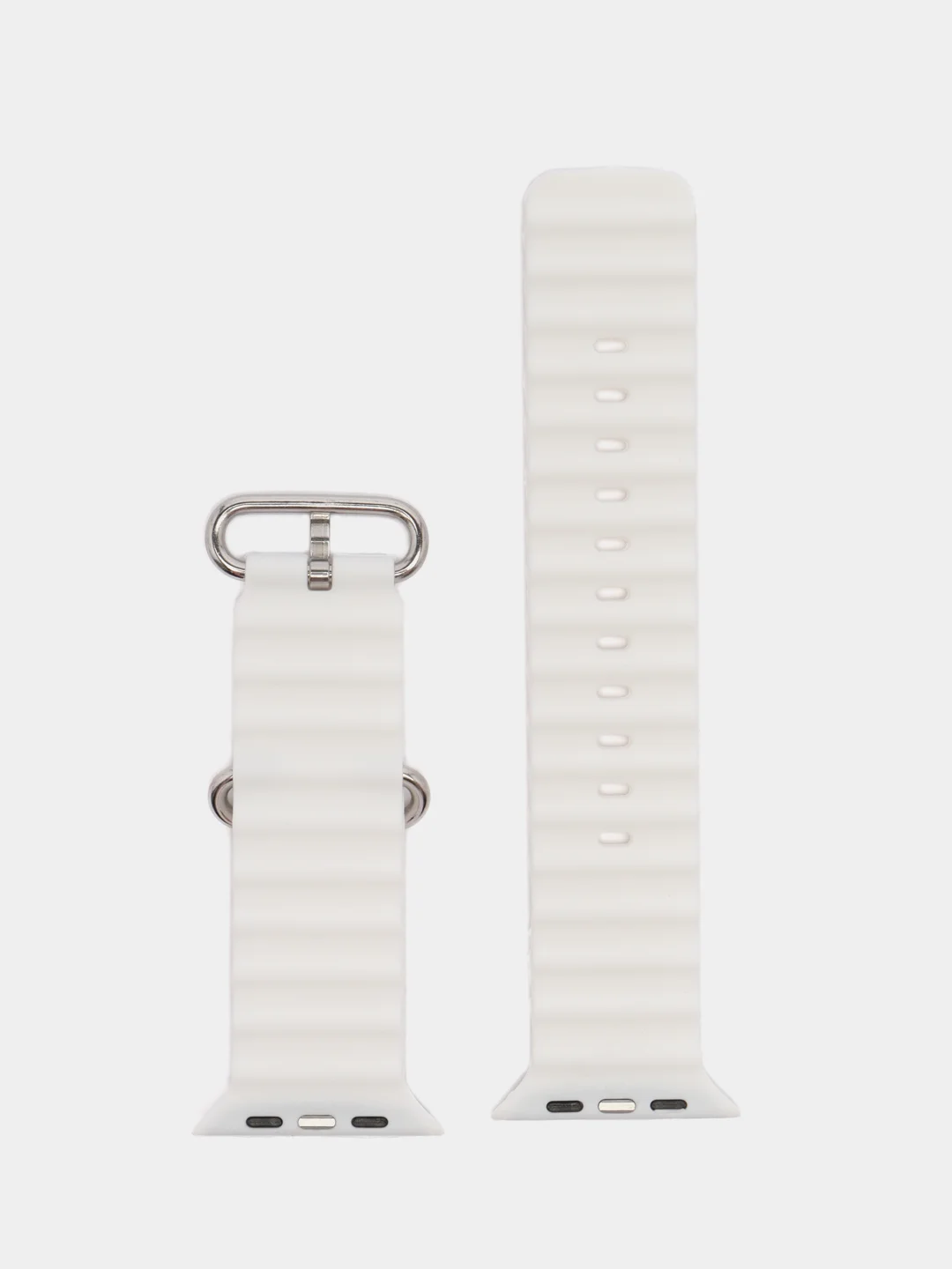 Белый ремешок для часов Apple Watch Ultra Ocean Band, 38-49 мм