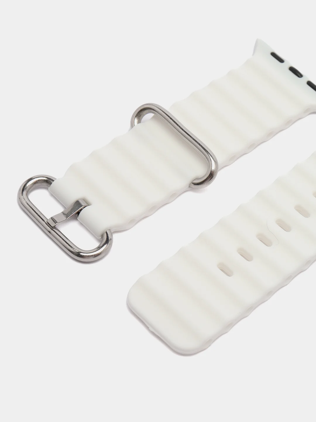 Белый ремешок для часов Apple Watch Ultra Ocean Band, 38-49 мм