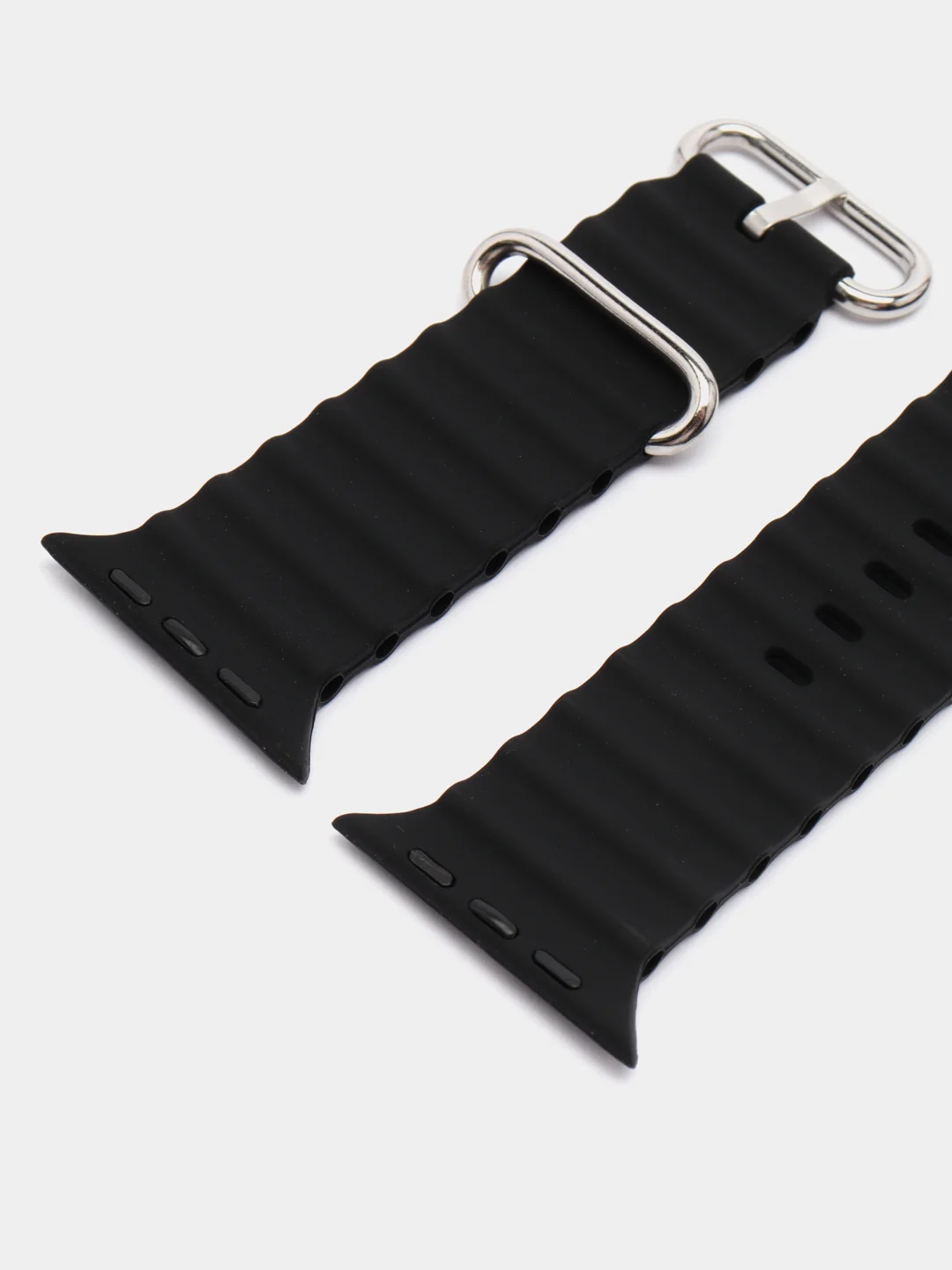 Черный ремешок для часов Apple Watch Ultra Ocean Band, 38-49 мм
