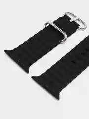 Черный ремешок для часов Apple Watch Ultra Ocean Band, 38-49 мм