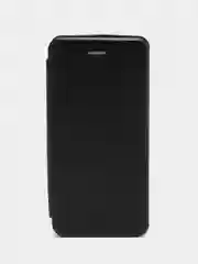Черный чехол-книжка для Infinix Hot 30i, Инфиникс Хот 30Ай