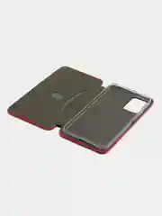 Красный чехол-книжка для Redmi Note 12S (Редми Нот 12С)