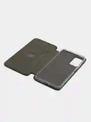 Черный чехол-книжка для Redmi Note 12S (Редми Нот 12С)