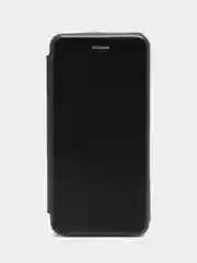 Черный чехол-книжка для Redmi Note 12S (Редми Нот 12С)