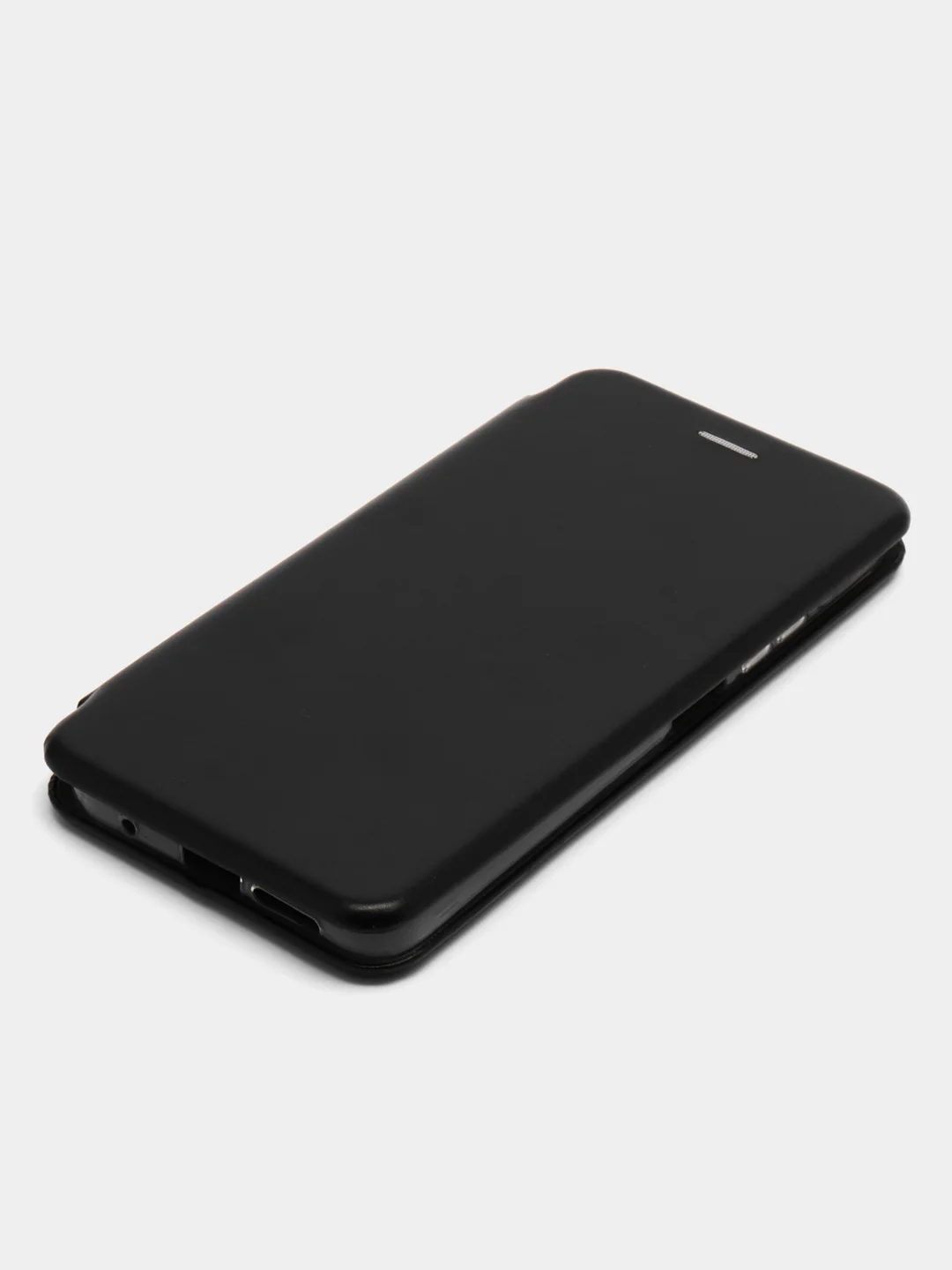 Черный чехол-книжка для Redmi Note 12S (Редми Нот 12С)