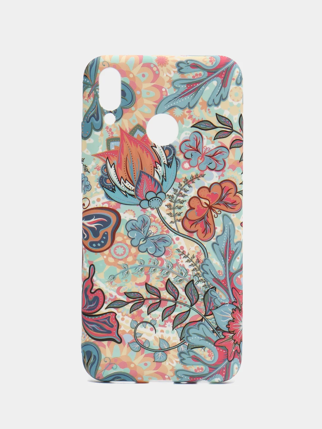 Синий чехол с рисунком Huawei Y9 2019 Pro P Smart/Samsung A6/J6/2018/Xiaomi Note 7/iPhone 6/8/5