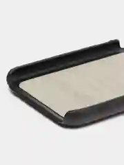 Угольный чехол накладка эко кожа iPhone XR