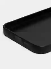 Угольный чехол из эко кожи для iPhone 11 Pro Max, 6, 6s, 7+, 8+, XR