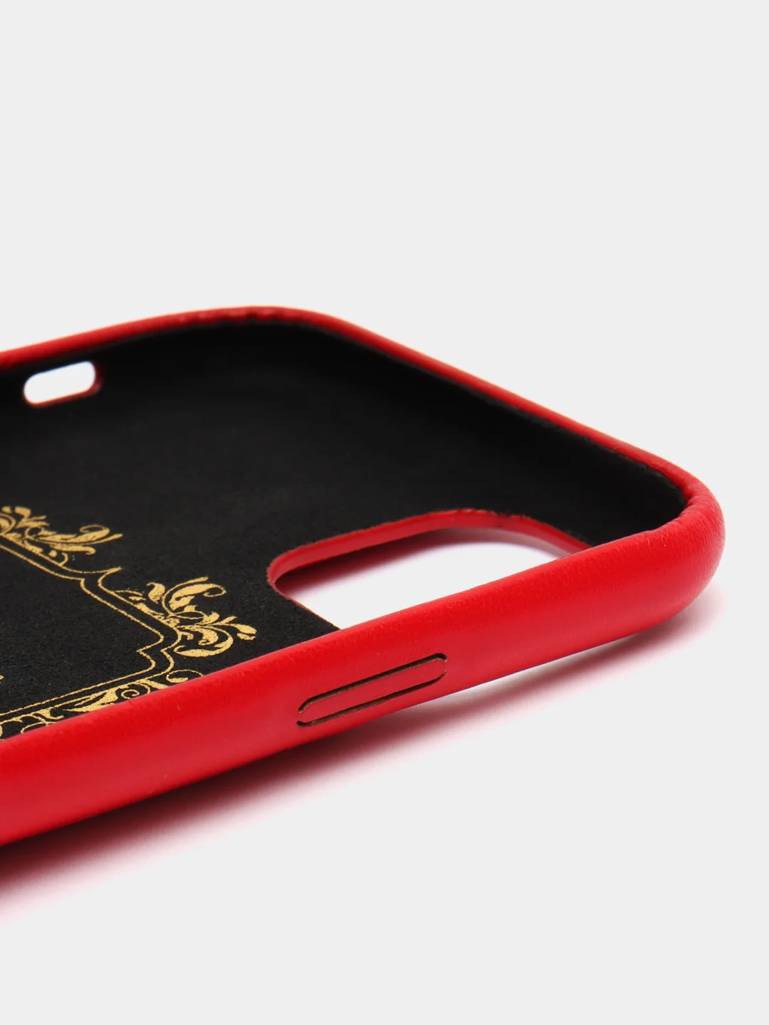 Красный чехол накладка эко кожа iPhone XR