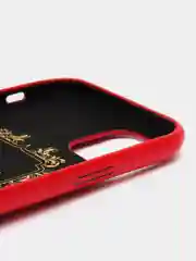 Красный чехол накладка эко кожа iPhone XR