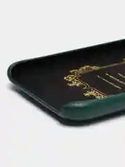 Зеленый чехол накладка эко кожа iPhone XR