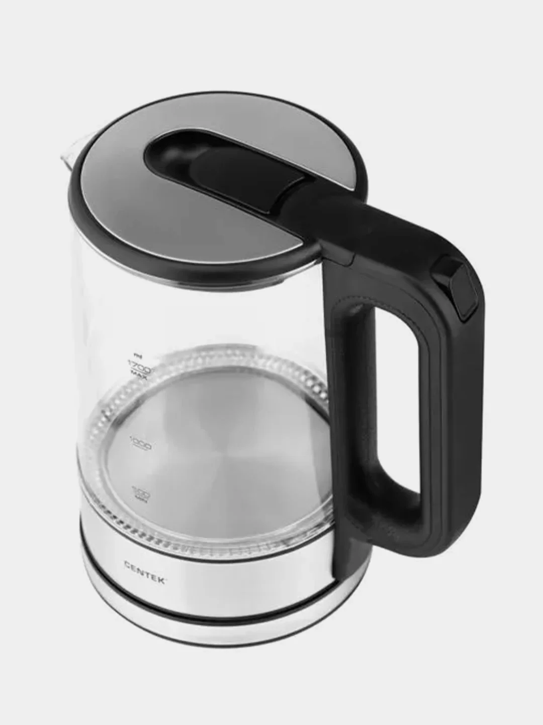 Чайник Centek CT-0032, стекло, 1.7л, 2200Вт, LED подсветка, быстрое кипячение