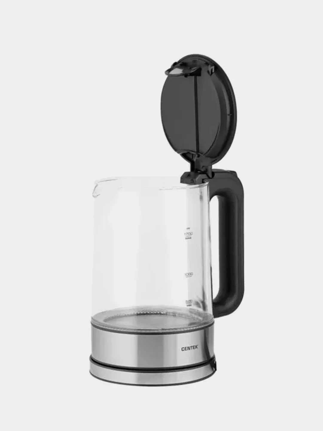 Чайник Centek CT-0032, стекло, 1.7л, 2200Вт, LED подсветка, быстрое кипячение