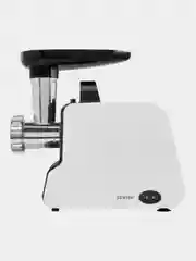 Мясорубка Centek CT-1603 (Белый) 2000Вт, реверс, нож из литой стали, открытая ручка