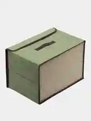 Зеленый органайзер для хранения белья, вещей