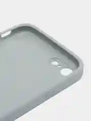 Ледяной чехол силиконовый для iPhone 7 / 8 / 11 / 12 / 13 / 14 / Plus / Pro Max, со стеклянной панелью