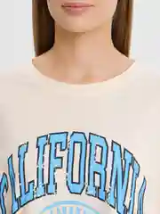 Лимонный женская футболка свободного кроя, однотонная, oversize, с принтом CALIFORNIA
