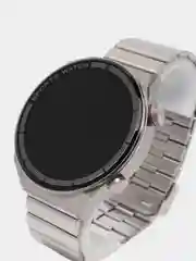 Серебряный умные часы Smart Watch DT3 Max Ultra, круглые