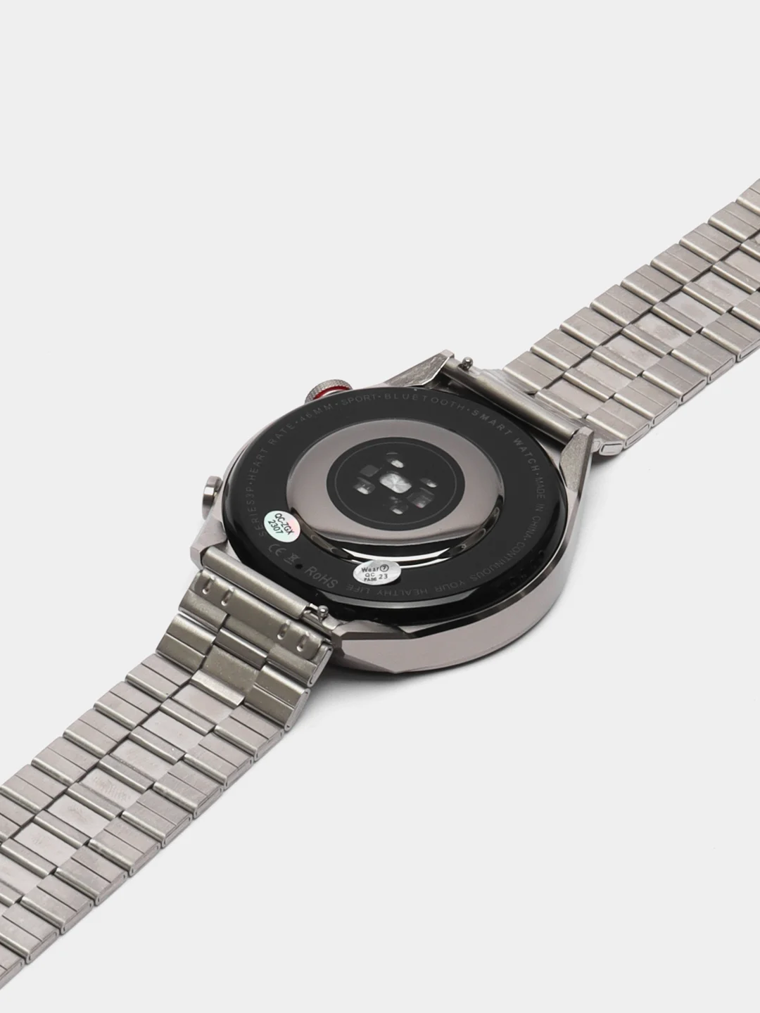 Серебряный умные часы Smart Watch DT3 Max Ultra, круглые