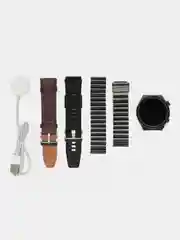Черный умные часы Smart Watch DT3 Max Ultra, круглые