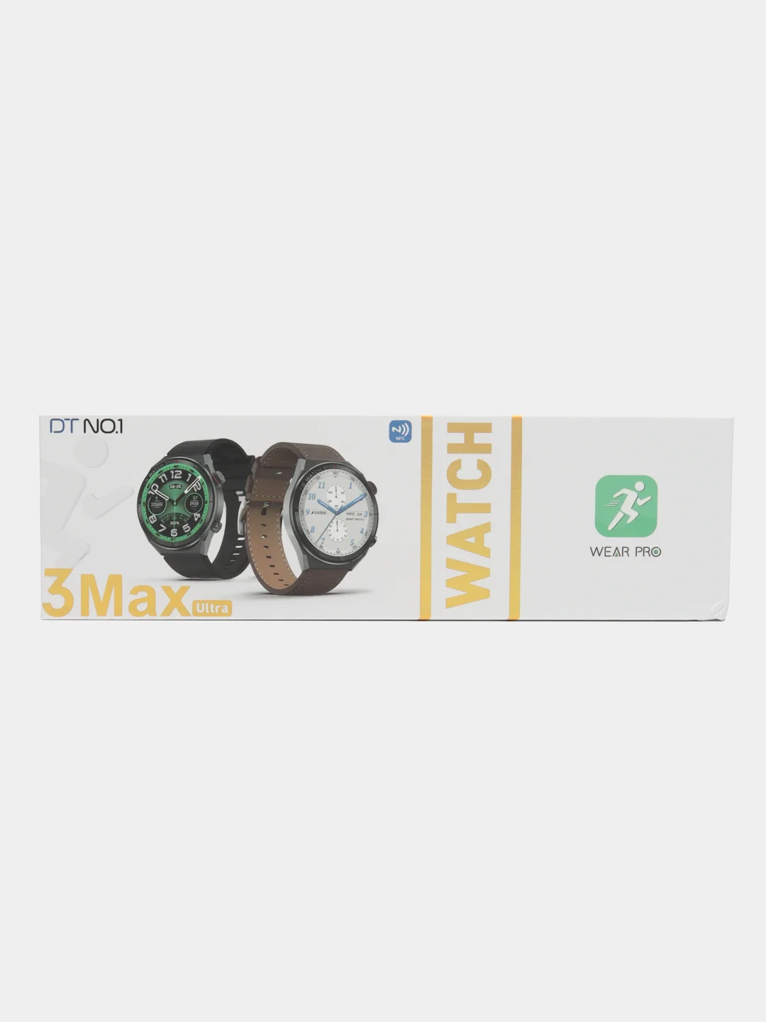 Черный умные часы Smart Watch DT3 Max Ultra, круглые