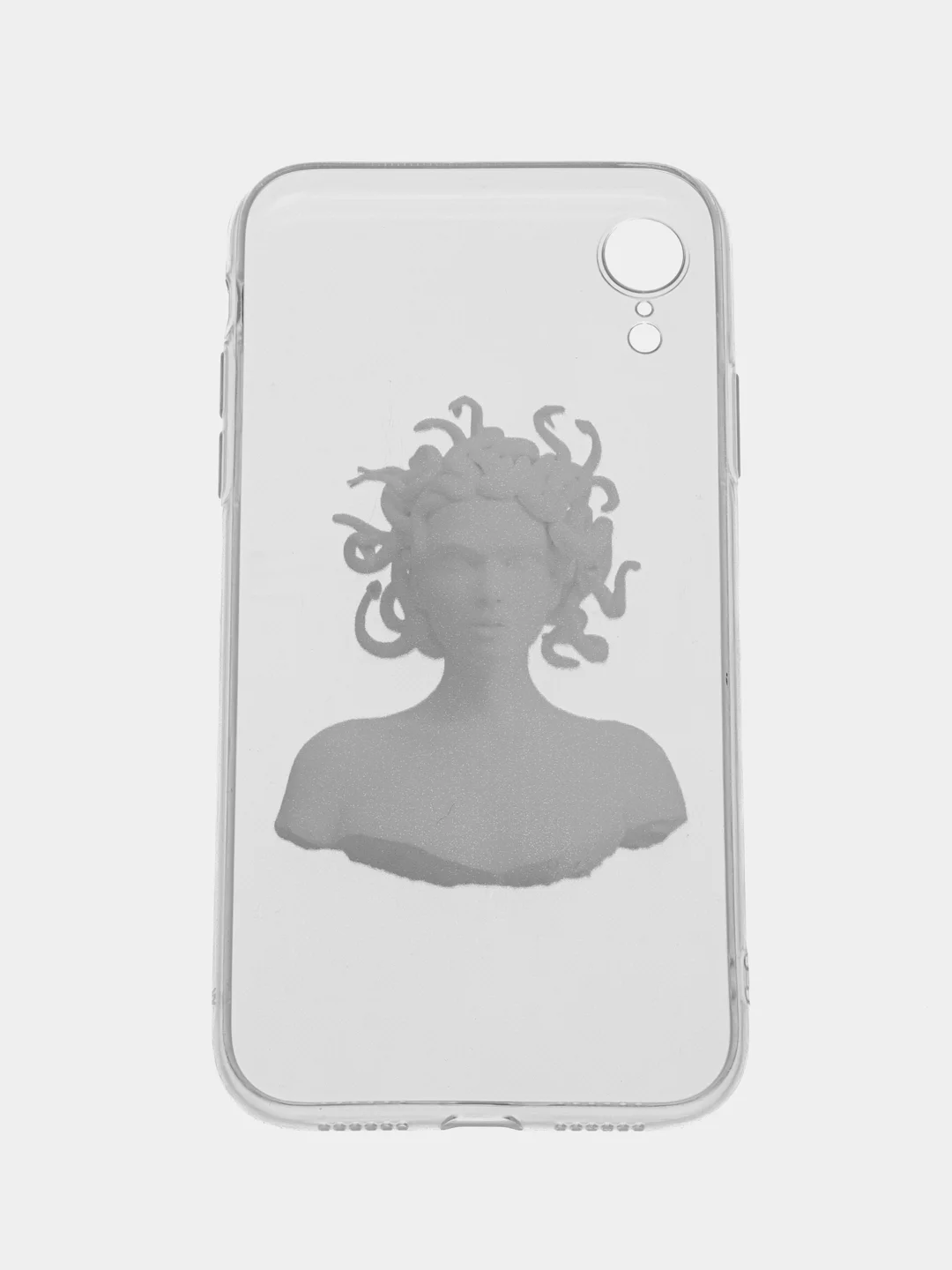 Белый чехол для iPhone "Арт", на айфон 6s 7/8 Plus/Xs/XR/SE2/11/12/12 pro презент