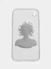 Белый чехол для iPhone "Арт", на айфон 6s 7/8 Plus/Xs/XR/SE2/11/12/12 pro презент