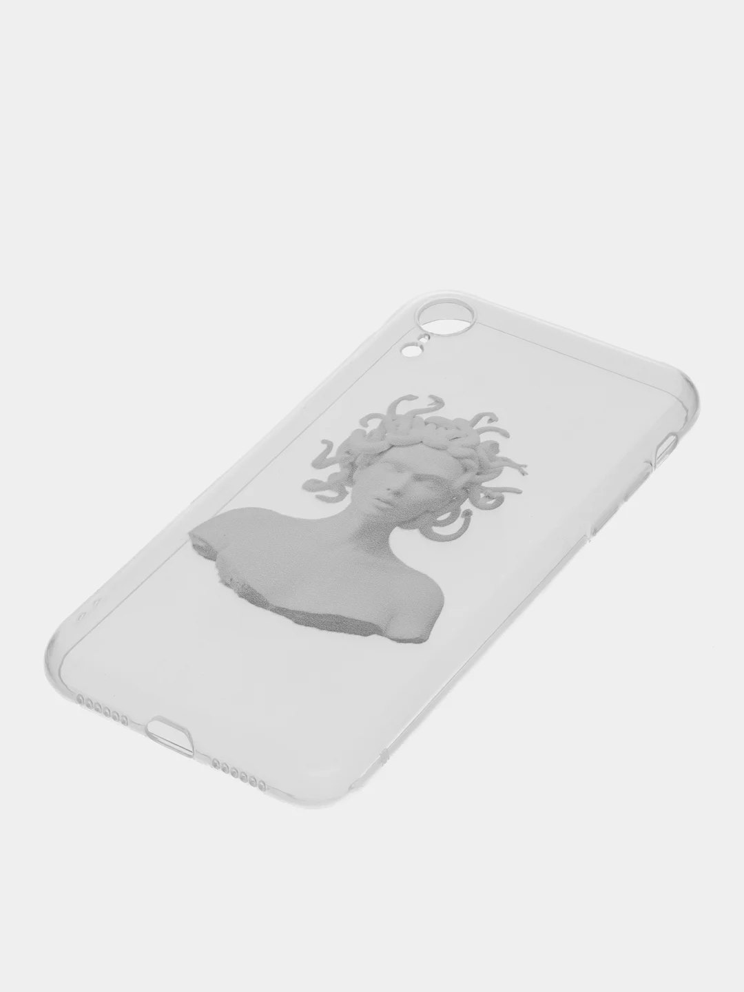 Белый чехол для iPhone "Арт", на айфон 6s 7/8 Plus/Xs/XR/SE2/11/12/12 pro презент