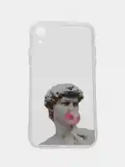Конфетный чехол для iPhone "Арт", на айфон 6s 7/8 Plus/Xs/XR/SE2/11/12/12 pro презент