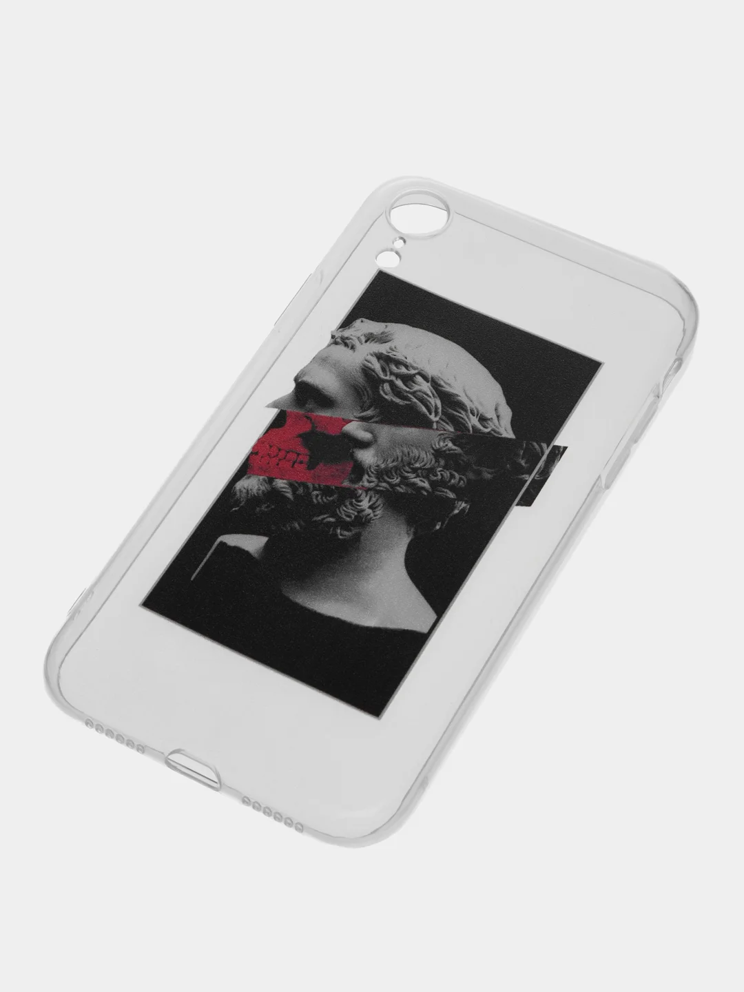 Лавандовый чехол для iPhone "Арт", на айфон 6s 7/8 Plus/Xs/XR/SE2/11/12/12 pro презент