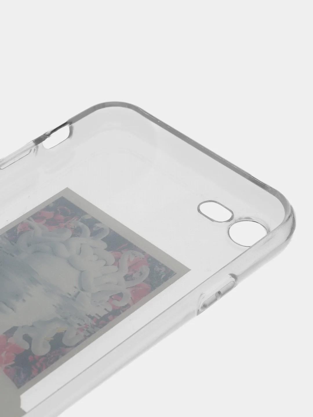 Серебряный чехол для iPhone "Арт", на айфон 6s 7/8 Plus/Xs/XR/SE2/11/12/12 pro презент
