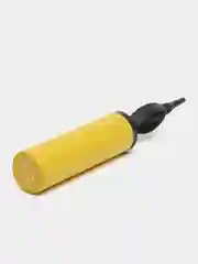 Желтый насос ручной, двухходовой, для воздушных шаров