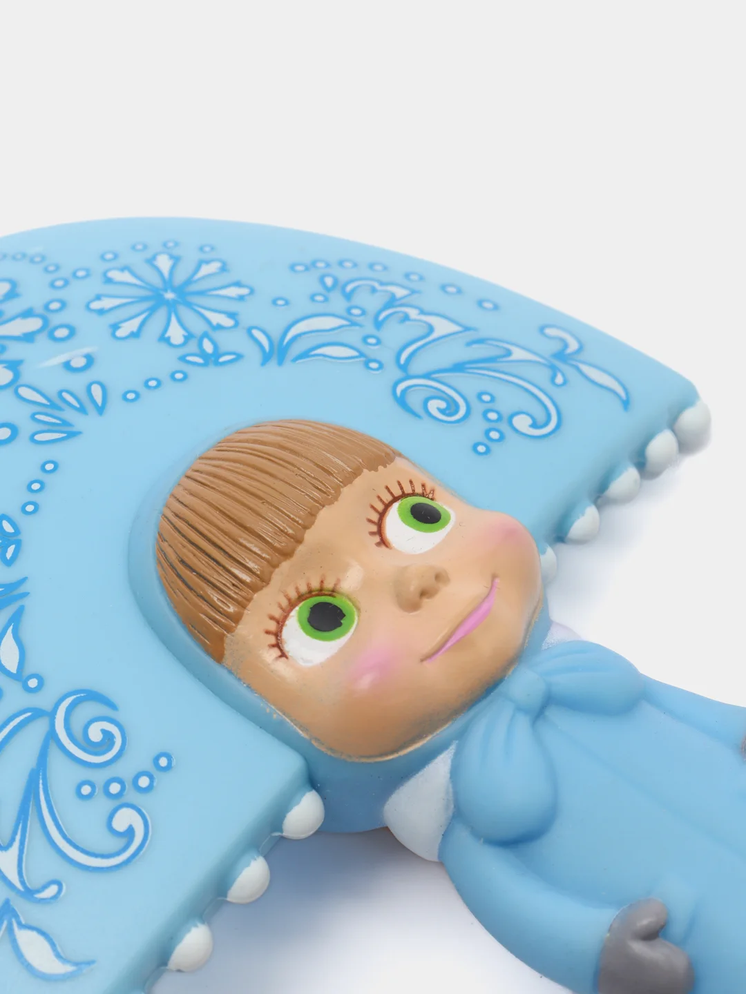 Игрушка фигурка для купания для ванной "Снегурочка. Маша и Медведь", новогодняя