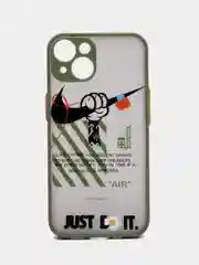 Тёмно-зелёный чехол на iPhone 11, 12, 13, 14 Pro Max, 7/ 8 Plus, XR, XS, X