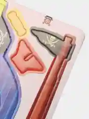 Бежевый пазлы - конструктор 3D из пенокартона, трехмерная головоломка