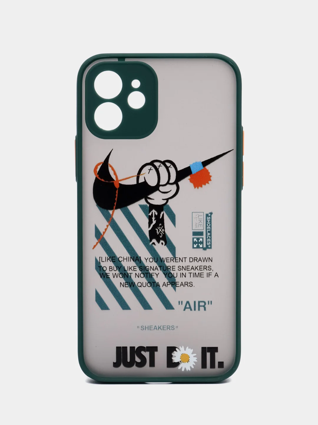 Тёмно-бирюзовый чехол на iPhone 11, 12, 13, 14 Pro Max, 7/ 8 Plus, XR, XS, X