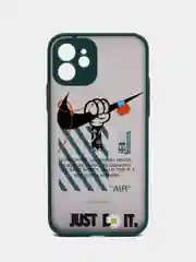 Тёмно-бирюзовый чехол на iPhone 11, 12, 13, 14 Pro Max, 7/ 8 Plus, XR, XS, X