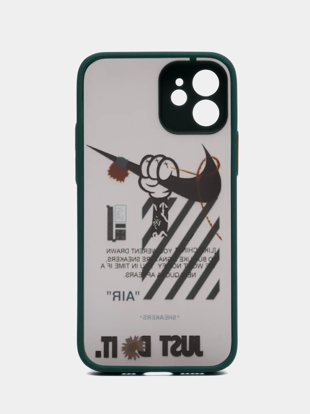 Тёмно-бирюзовый чехол на iPhone 11, 12, 13, 14 Pro Max, 7/ 8 Plus, XR, XS, X