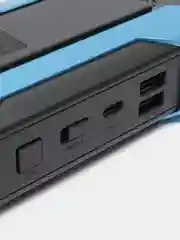 Черный пусковое зарядное устройство для автомобиля Jump Starter, 12000 мАч, PRO версия